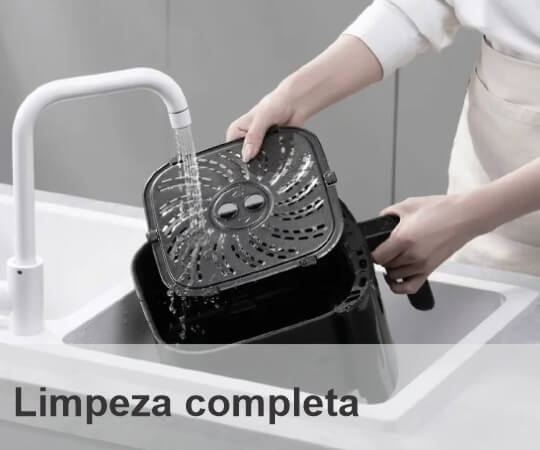 limpeza fritadeira eletrica, air flayer